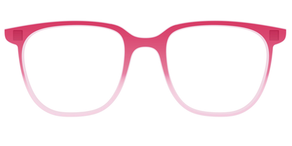 The Flamingo to Blush Gradient Crystal
