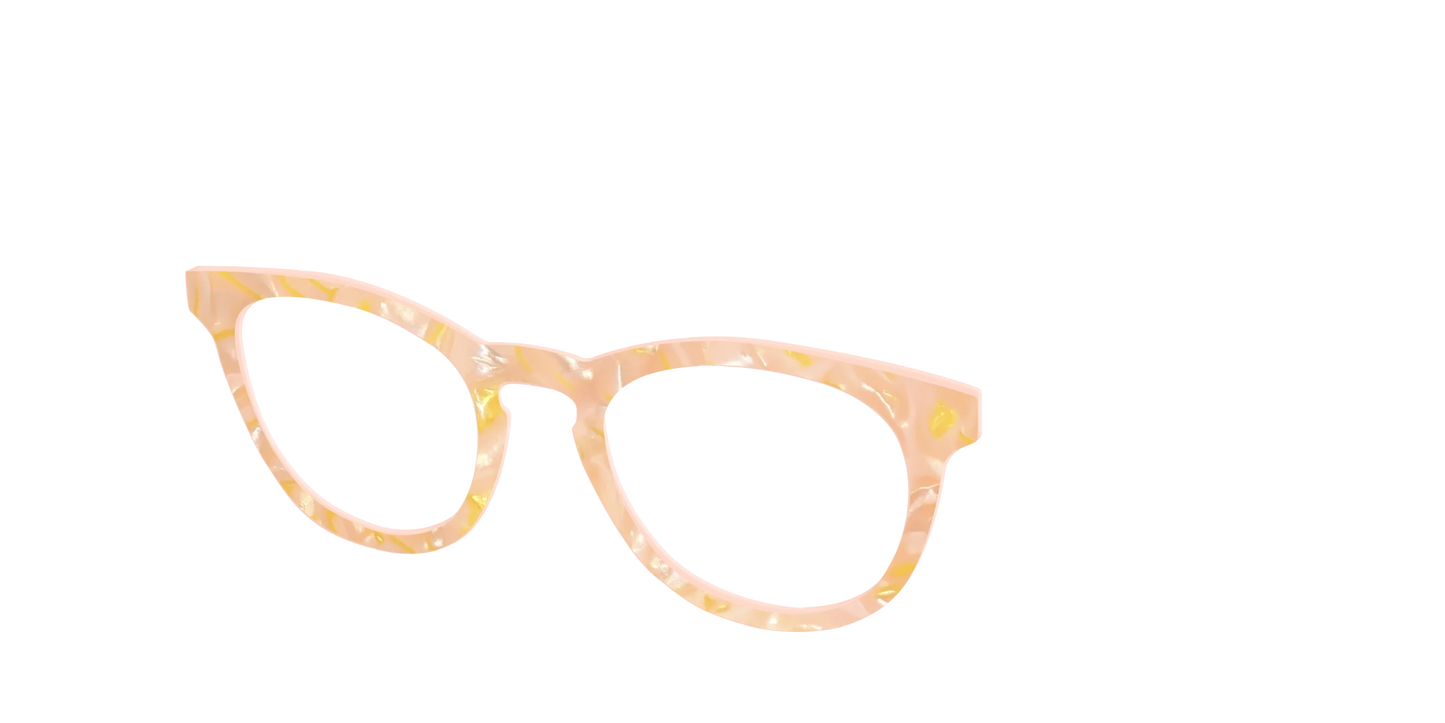 The Peach Creamsicle Pearl Marble