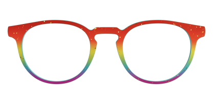 The Spectrum Gradient with Gold Flakes