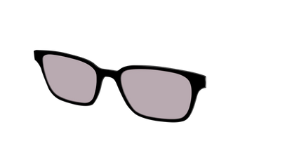 The Black with Gray Gaming Lens