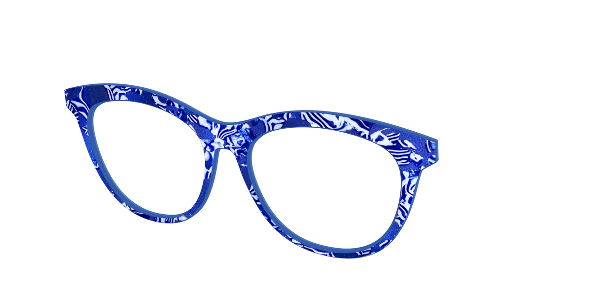The Navy Shimmer Mosaic