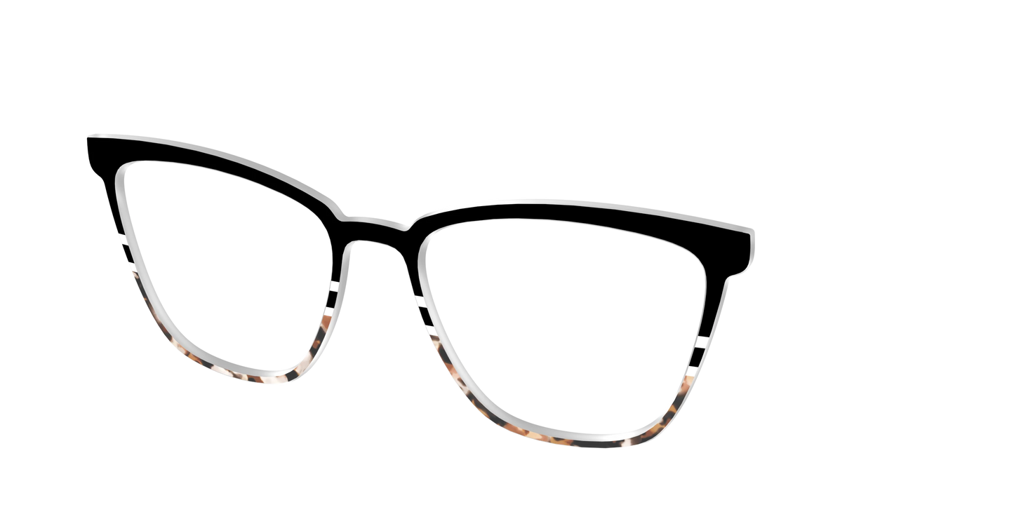 The Chic Tortoise Crystal Split