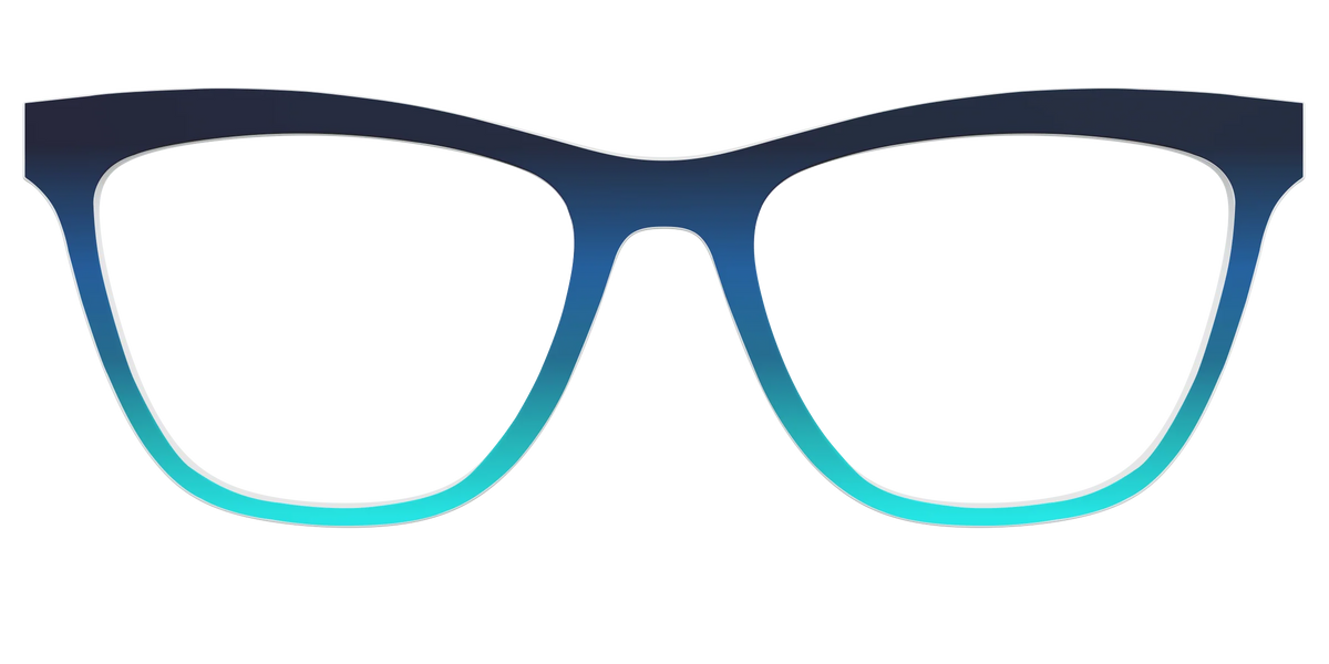 The Royal Blue to Seafoam Gradient