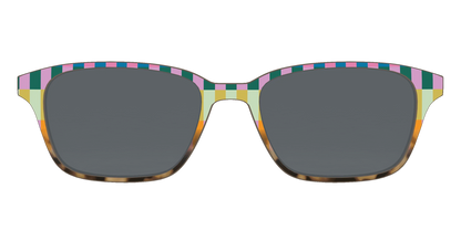 The Polarized Summer Stripes Tortoise Sun Top
