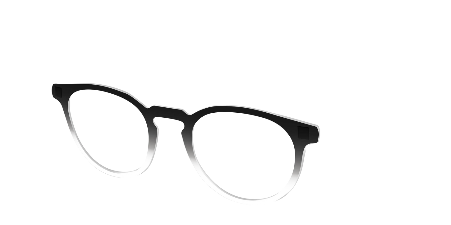 The Black Gradient Crystal
