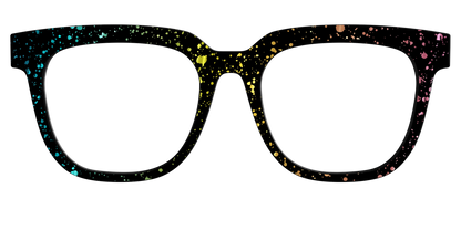 The Rainbow Foil Splatter