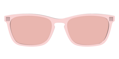The Pink Crystal With Coral Pink Lens