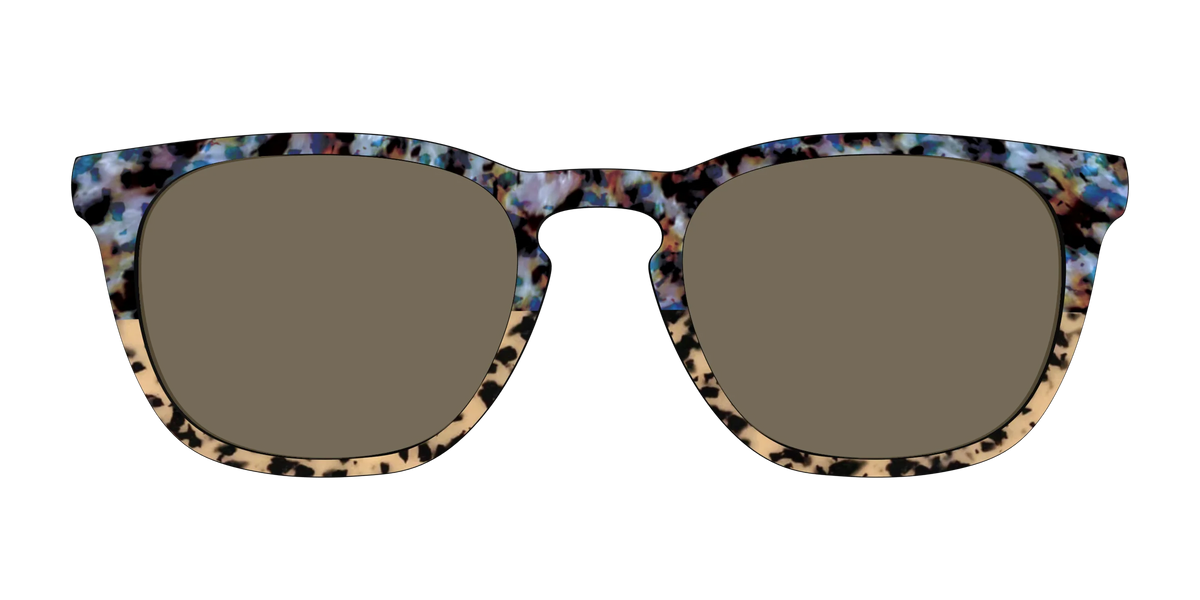 The Polarized Oasis Tortoise Split Sun Top