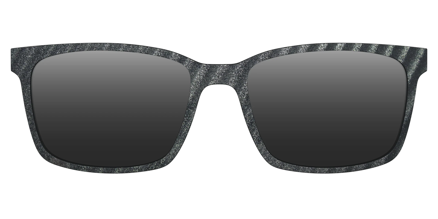 The Polarized Obsidian Stripe Sun Top