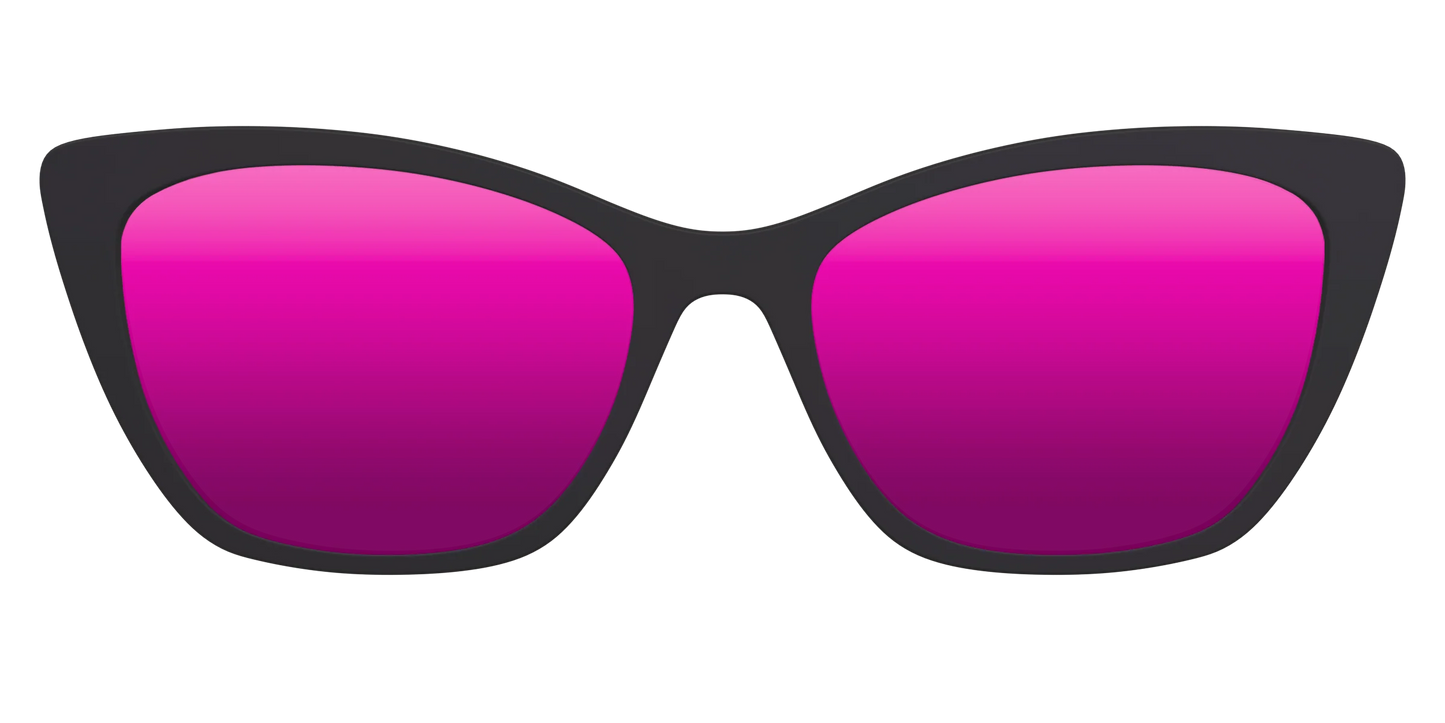 The Polarized Pink Reflective Sun Top