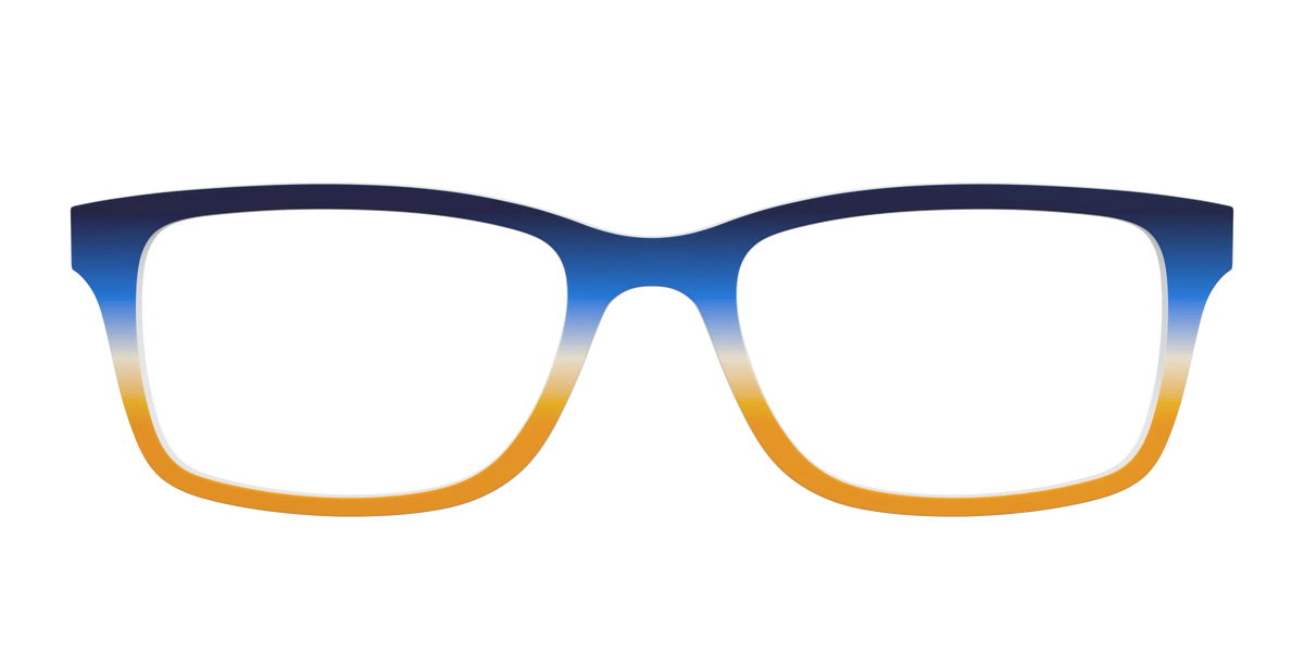 The Royal Blue to Gold Gradient