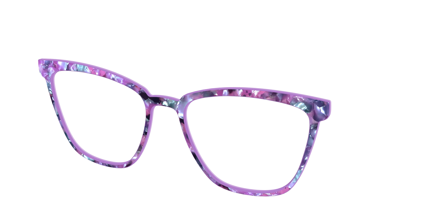 The Sunset Hibiscus Pearl Tortoise