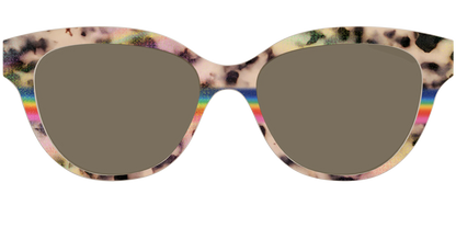 The Polarized Prism Split Tortoise Sun Top