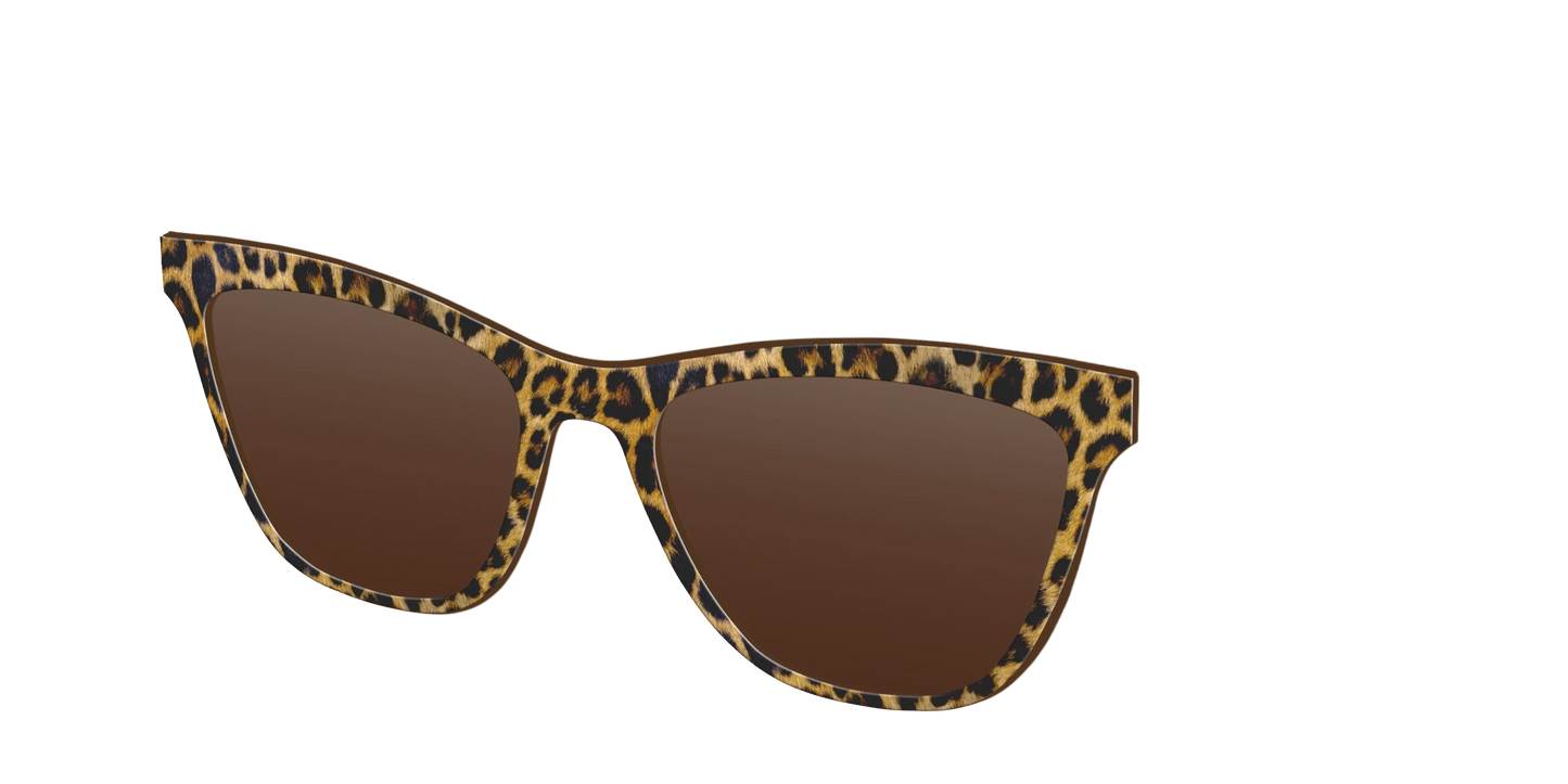 The Polarized Cheetah Spots Sun Top