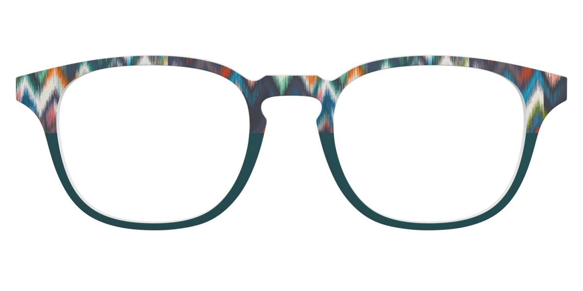 The Teal Ikat Split