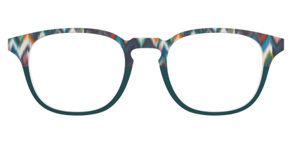 The Teal Ikat Split