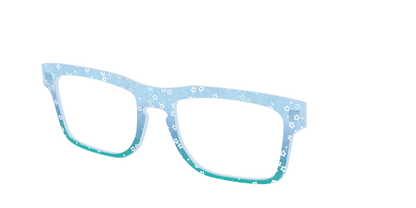 The Sky Blue Crystal with Daisy Glitter