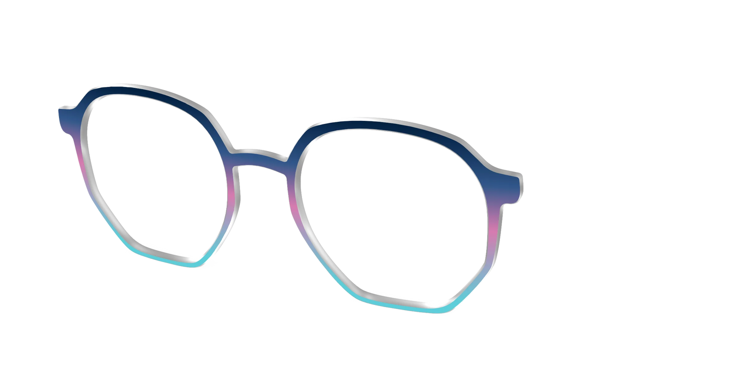 The Midnight to Aquamarine Gradient