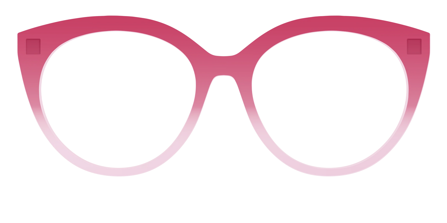 The Flamingo to Blush Gradient Crystal