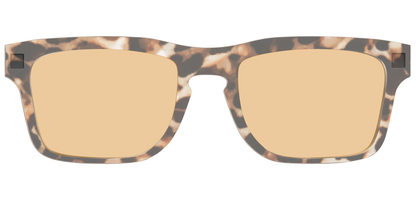 The Neutral Tort Crystal With Umber Brown Lens