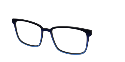 The Black to Blueberry Gradient