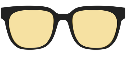 The Black With Citrine Yellow Lens