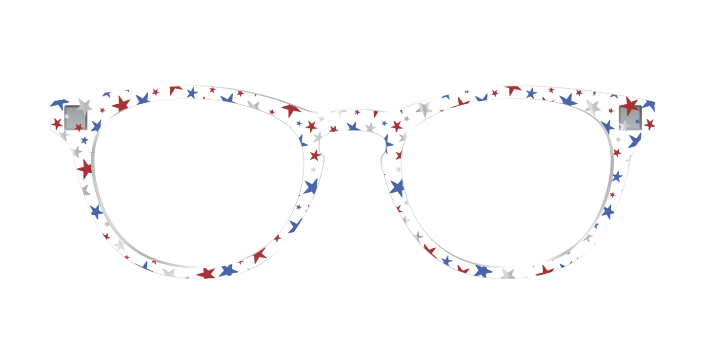 The Multi Stars Crystal with Silver Foil