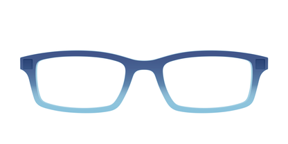 The Indigo to Sky Blue Gradient Crystal