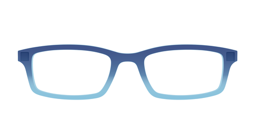The Indigo to Sky Blue Gradient Crystal