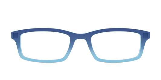 The Indigo to Sky Blue Gradient Crystal