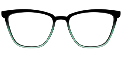 The Black to Spearmint Gradient