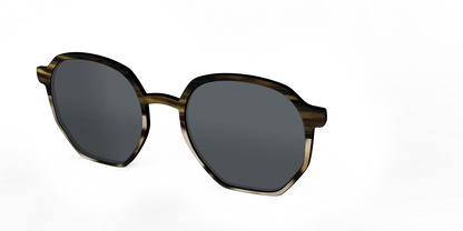 The Polarized Horn Tortoise Sun Top