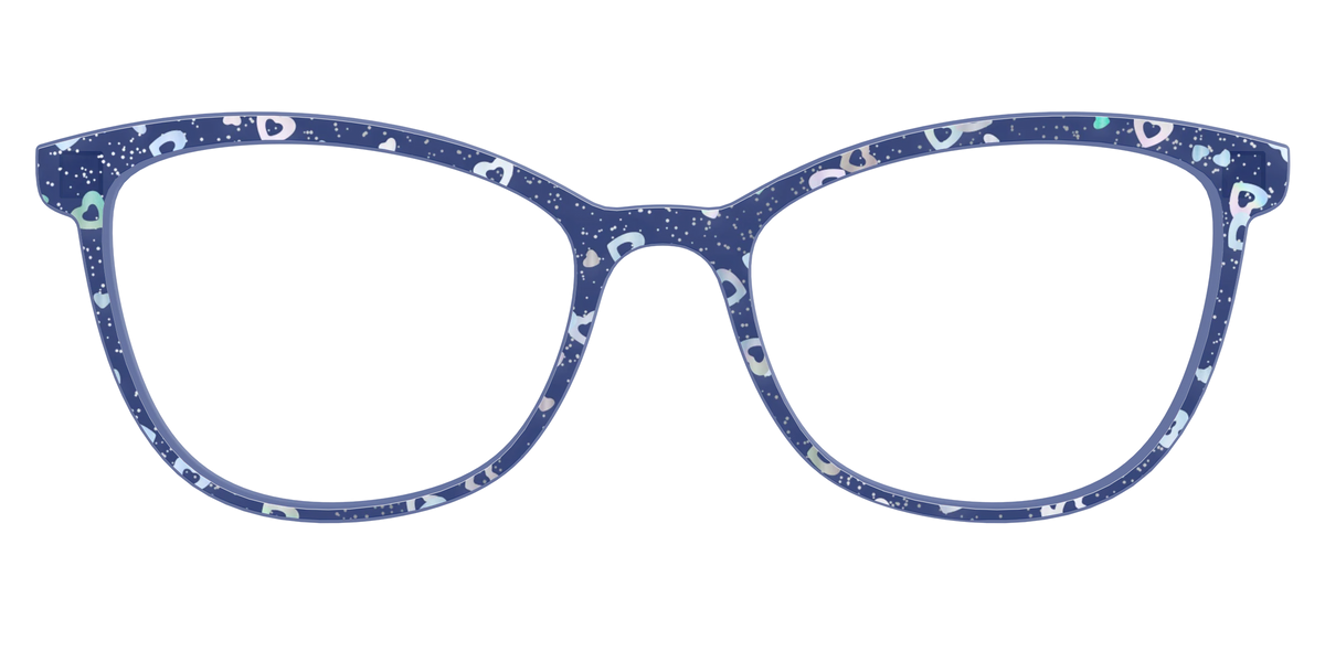 The Denim Heart Glitter Crystal