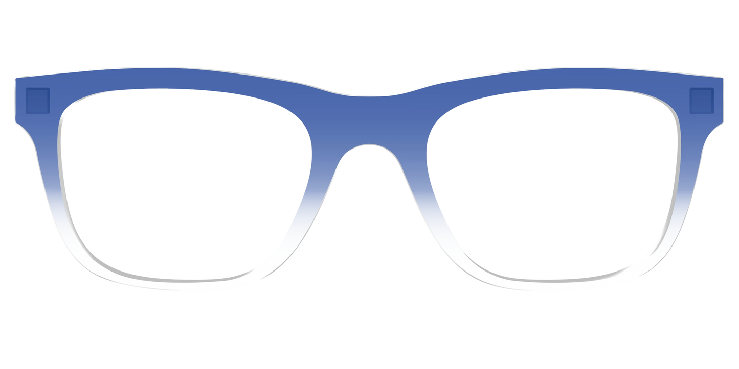The Indigo Gradient Crystal