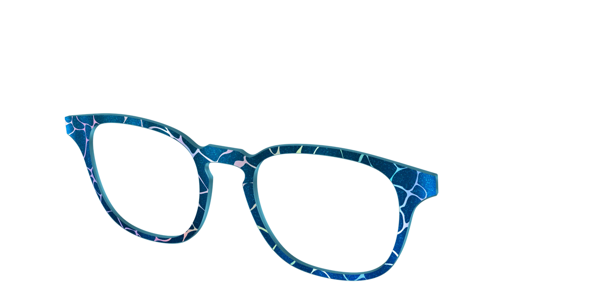 The Teal Shimmer Holographic Pool