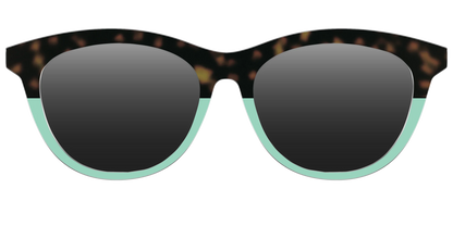 The Polarized Matcha Split Sun Top