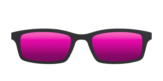 The Polarized Pink Reflective Sun Top