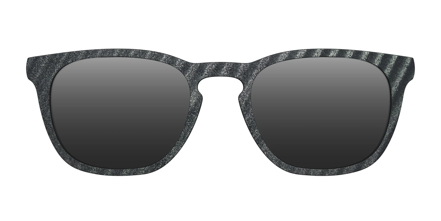 The Polarized Obsidian Stripe Sun Top