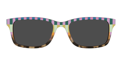 The Polarized Summer Stripes Tortoise Sun Top