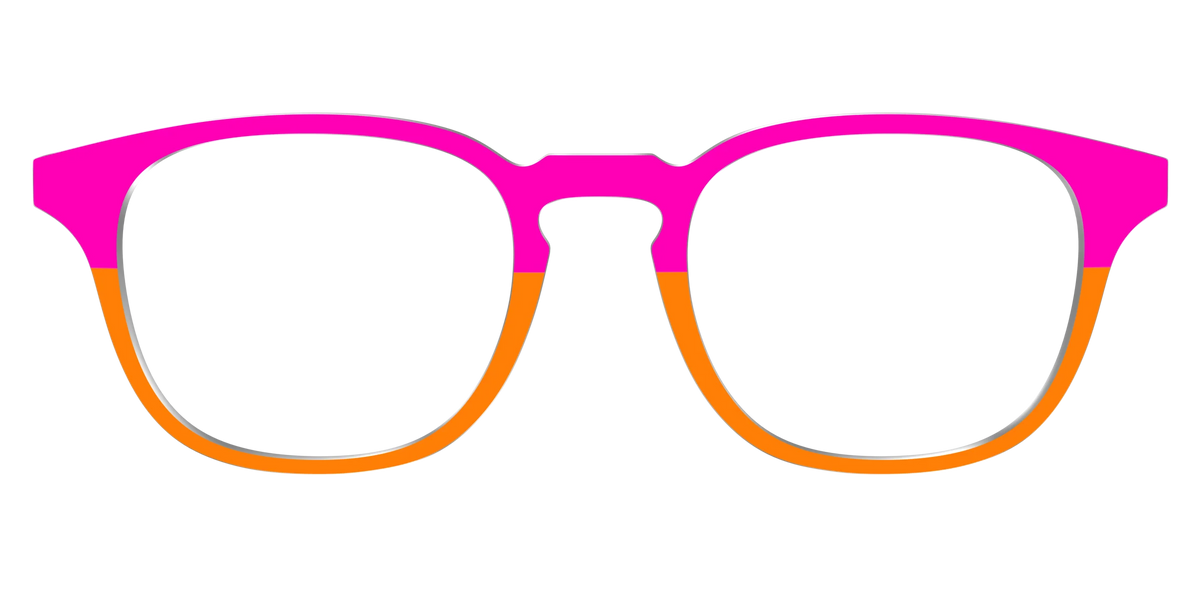 The Cerise and Tangerine Split