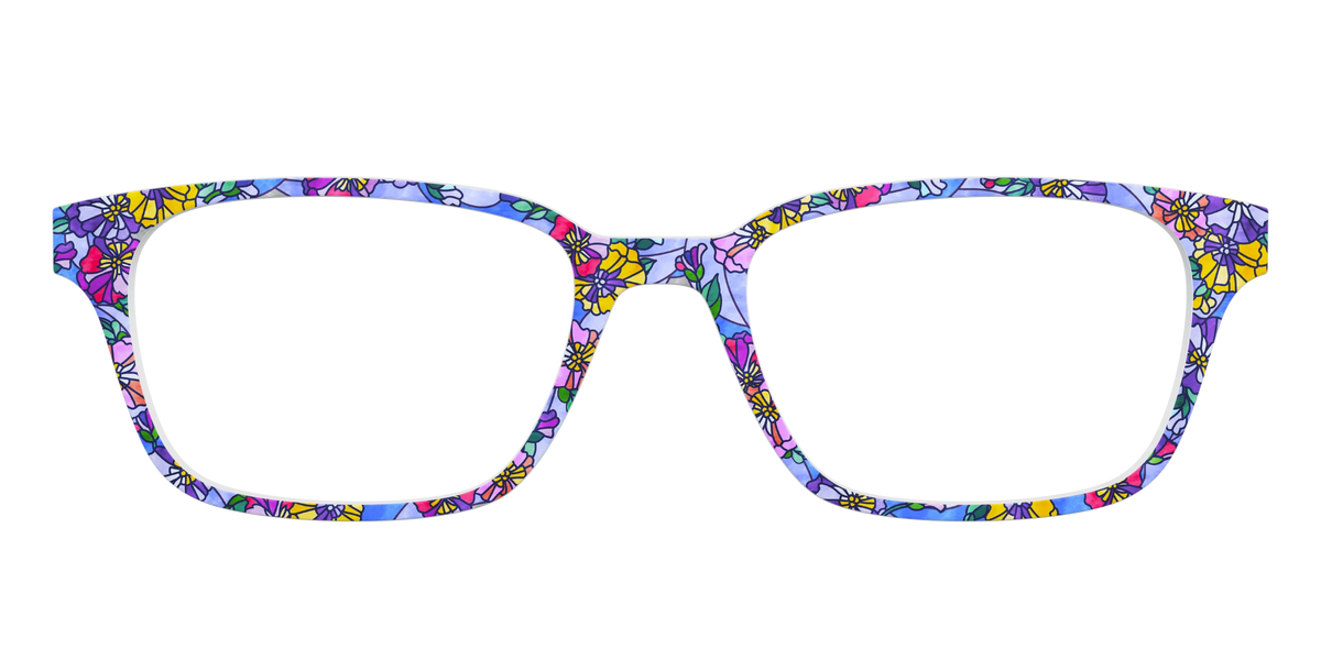 The Pansy Stained Glass