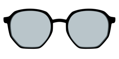 The Black With Slate Blue Lens