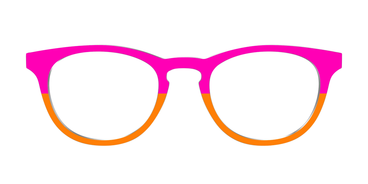 The Cerise and Tangerine Split