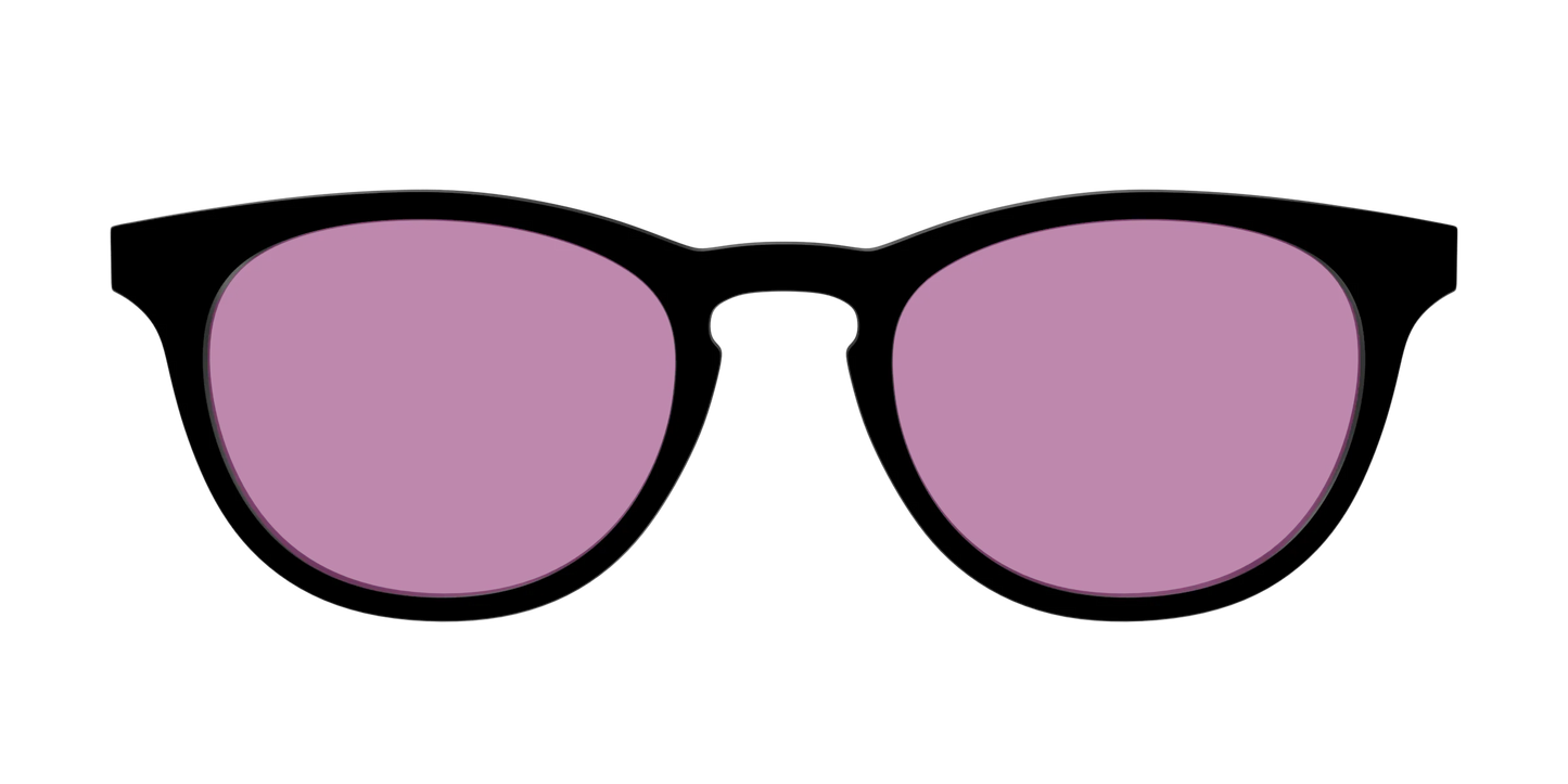 The Black with Pink Racquet Sport Lens