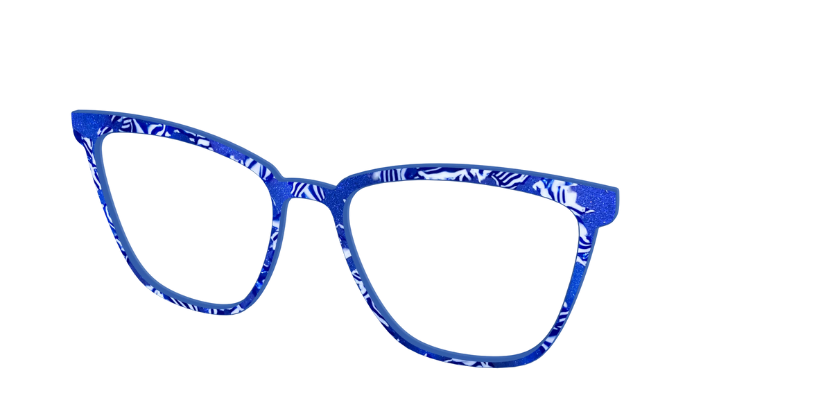 The Navy Shimmer Mosaic