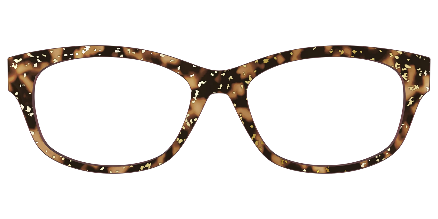The Sandalwood Tortoise with Gold Foil