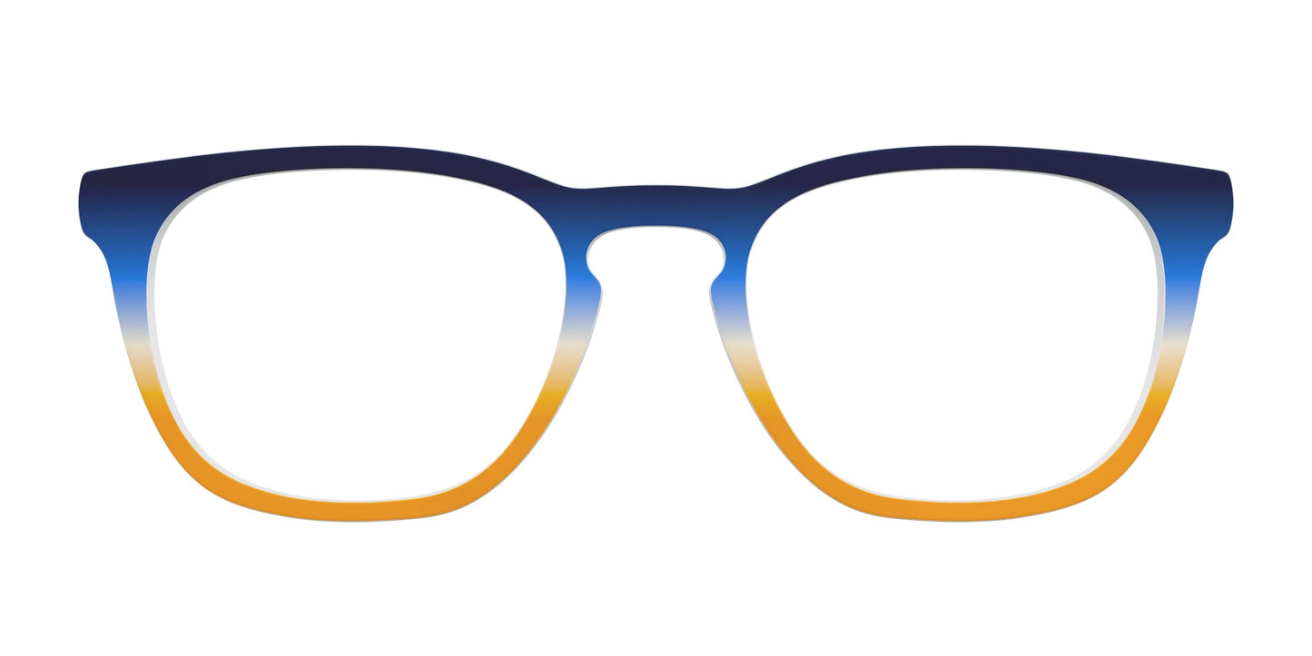 The Royal Blue to Gold Gradient