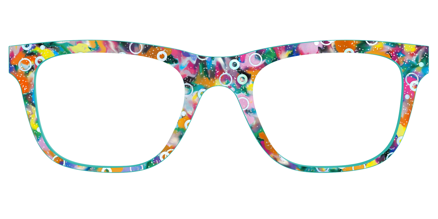 The Imaginative Tortoise with Bubble Glitter