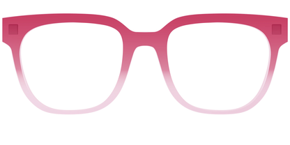 The Flamingo to Blush Gradient Crystal