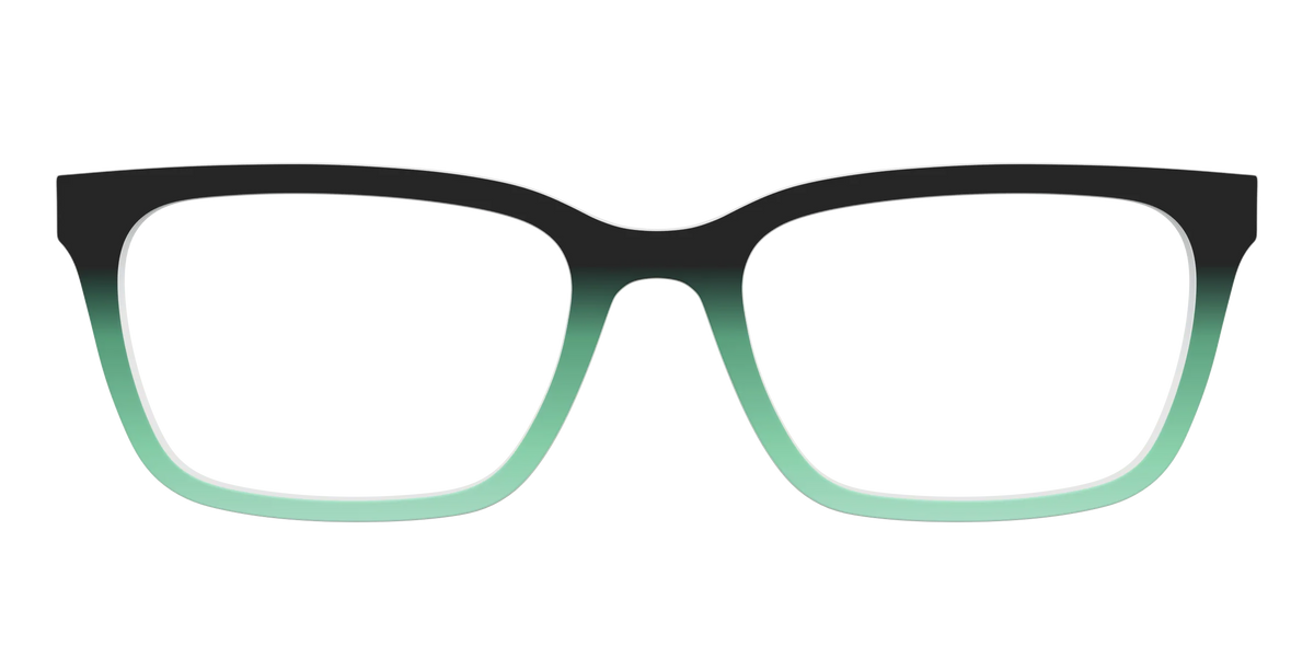 The Black to Spearmint Gradient